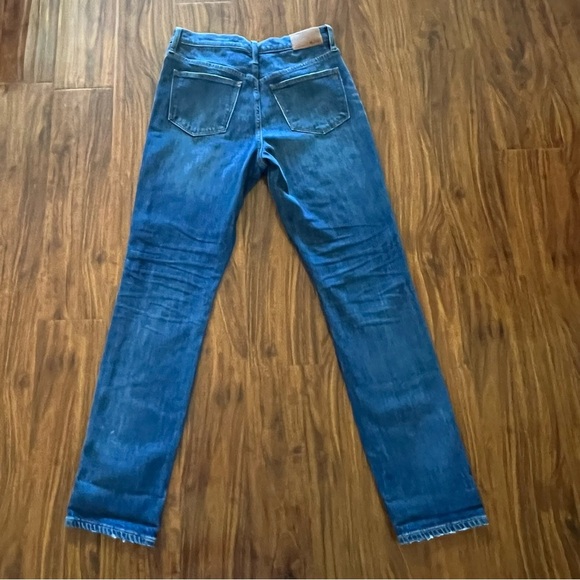 Madewell High Rise Slim Boyjean Milton Wash size 26 - Picture 14 of 16